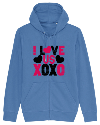 I Love Us XoXo Bright Blue