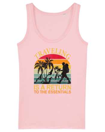 Traveling IS A Return To The Essential Cotton Pink