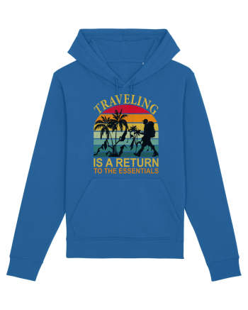 Traveling IS A Return To The Essential Royal Blue