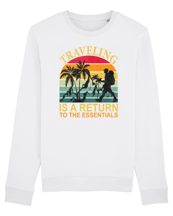 Traveling IS A Return To The Essential White