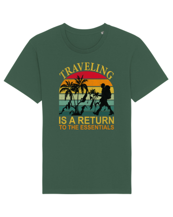 Traveling IS A Return To The Essential Bottle Green