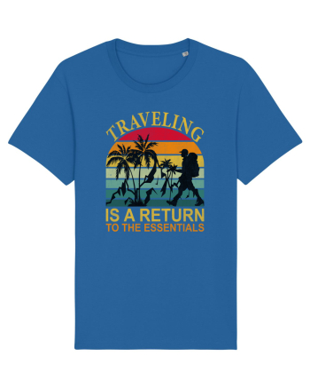 Traveling IS A Return To The Essential Royal Blue