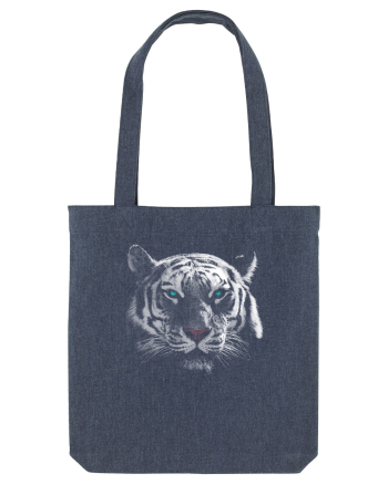 White Tiger Midnight Blue