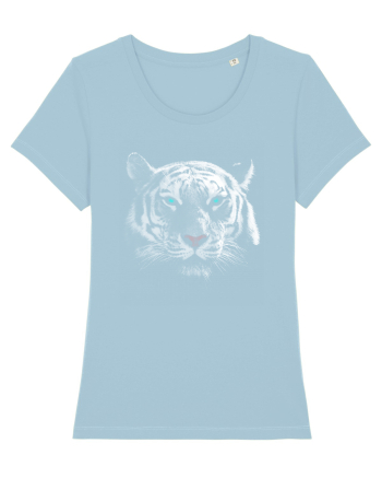 White Tiger Sky Blue