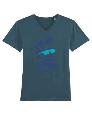 Beard Man Blue Stargazer
