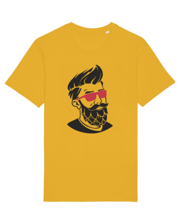 Beard Man Pink Spectra Yellow