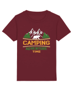 Camping Adventure Time Tricou mânecă scurtă  Copii Mini Creator