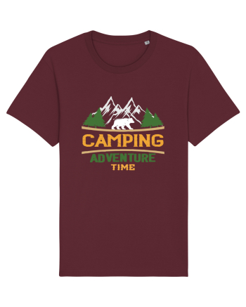 Camping Adventure Time Burgundy
