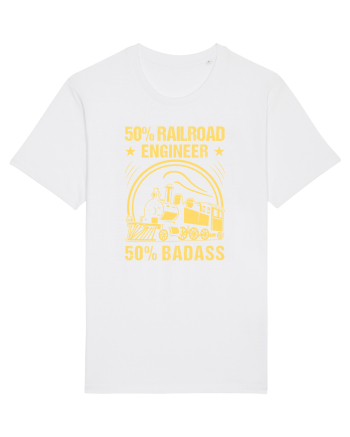 50% Railroad Engineer 50% Badass White