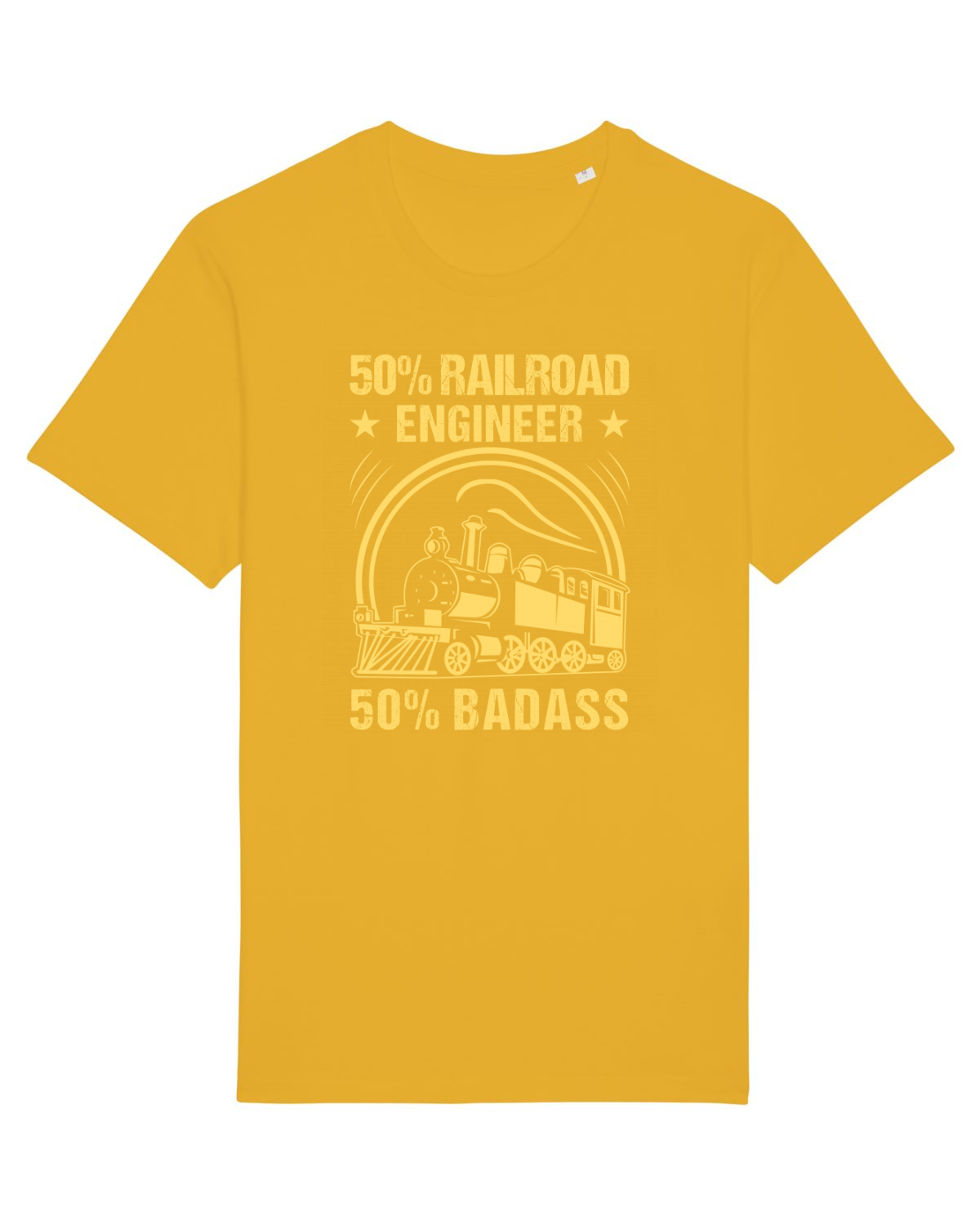 Tricou mânecă scurtă Unisex Rocker Spectra Yellow