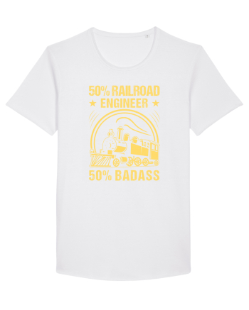 50% Railroad Engineer 50% Badass White