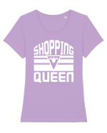 Shopping Queen Tricou mânecă scurtă guler larg fitted Damă Expresser