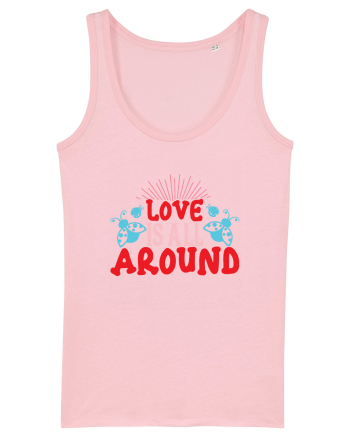 Love Is All Around Cotton Pink