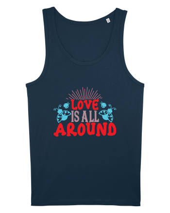 Love Is All Around Navy