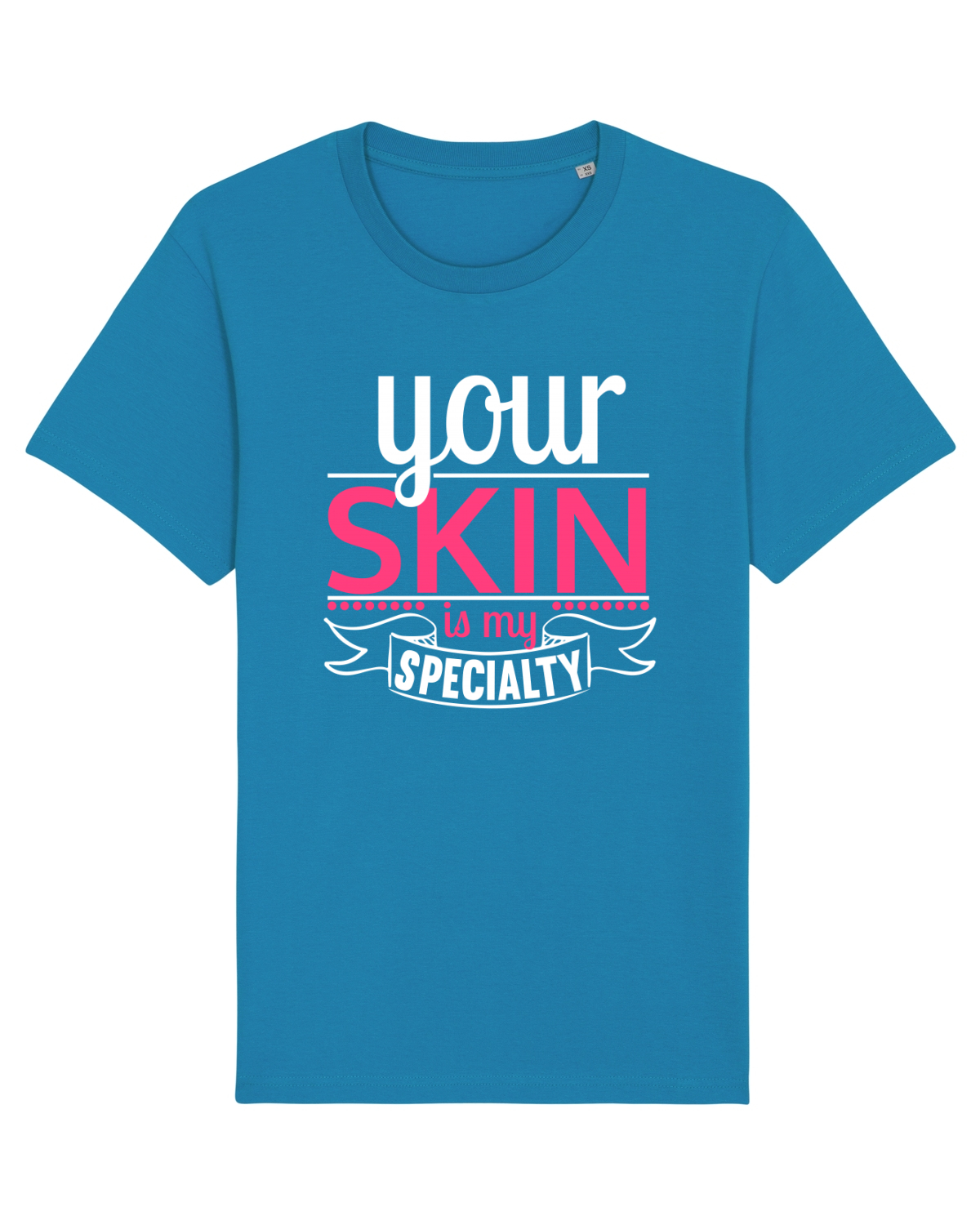 Tricou mânecă scurtă Unisex Rocker Azur