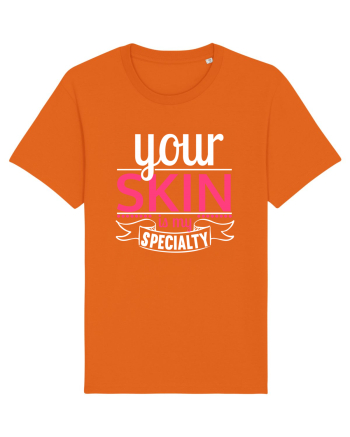 Your Skin Is My Specialty Bright Orange