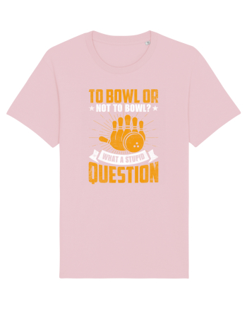 To bowl or not to bowl Cotton Pink