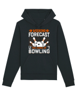 Weekend forecast 100% chance of bowling Hanorac Unisex Drummer