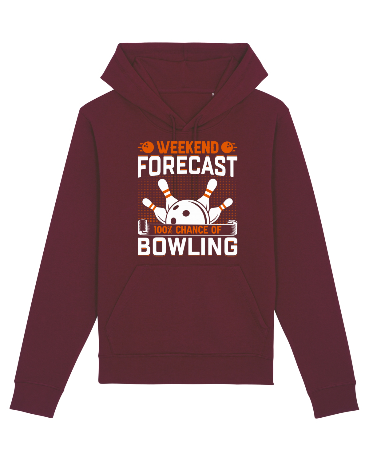 Hanorac Unisex Drummer Burgundy