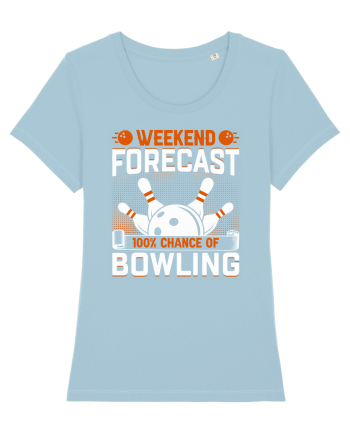 Weekend forecast 100% chance of bowling Sky Blue