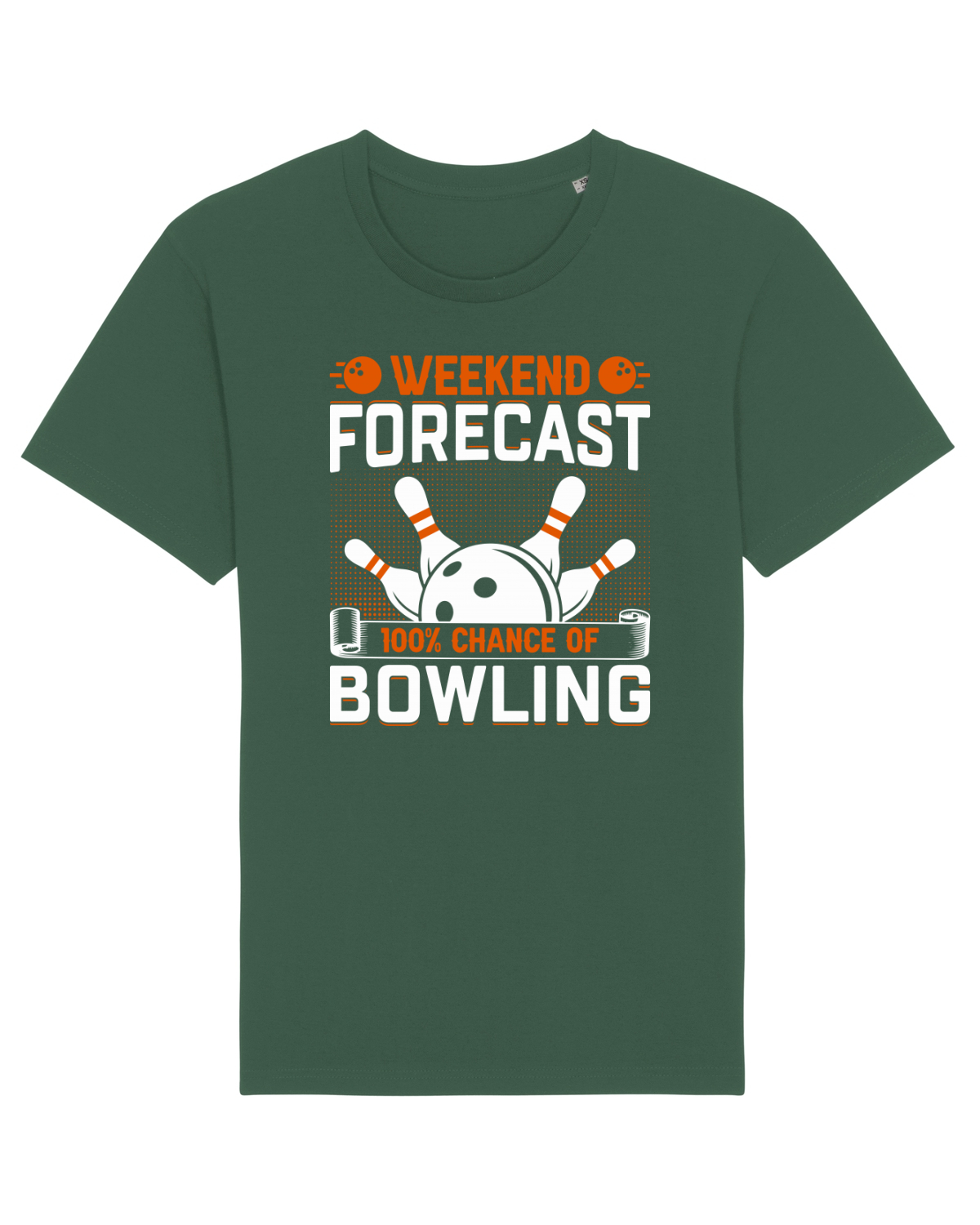 Tricou mânecă scurtă Unisex Rocker Bottle Green