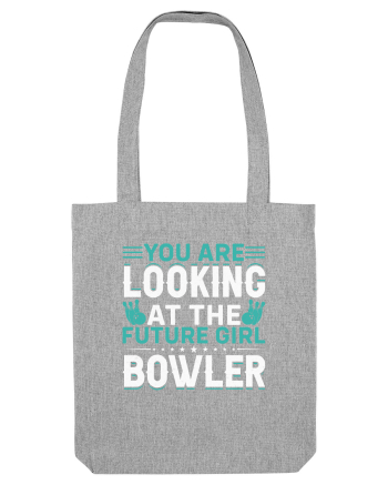 You are looking at the future girl bowler Heather Grey