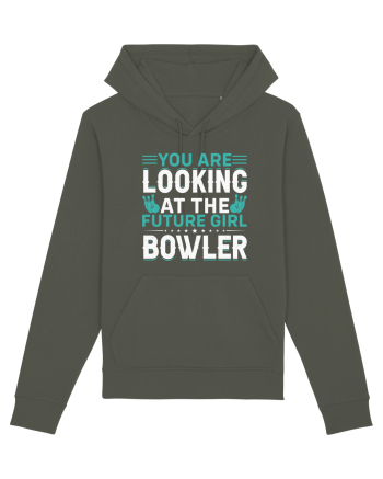 You are looking at the future girl bowler Khaki