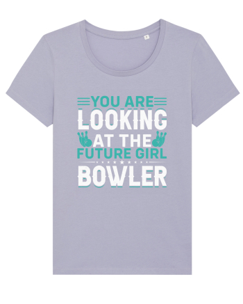 You are looking at the future girl bowler Lavender