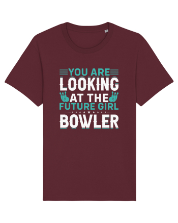 You are looking at the future girl bowler Burgundy