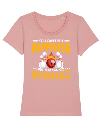 You can't buy happiness but you can go bowling Canyon Pink