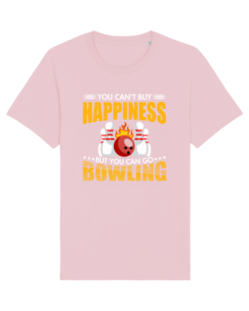 You can't buy happiness but you can go bowling Cotton Pink