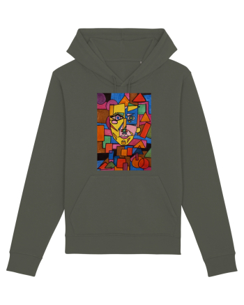 Portret Abstract Khaki