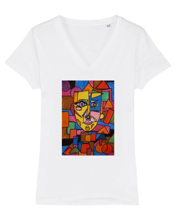 Portret Abstract White