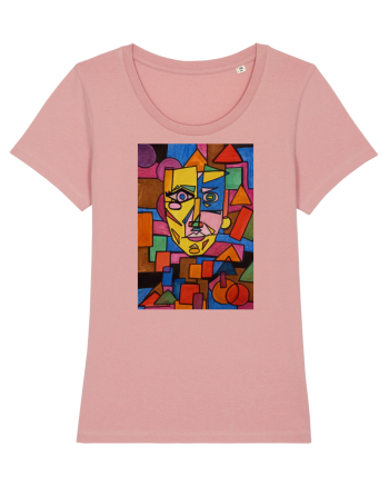 Portret Abstract Canyon Pink