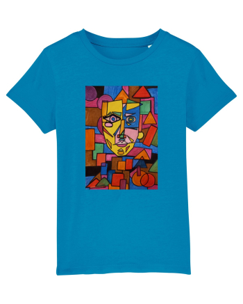 Portret Abstract Azur