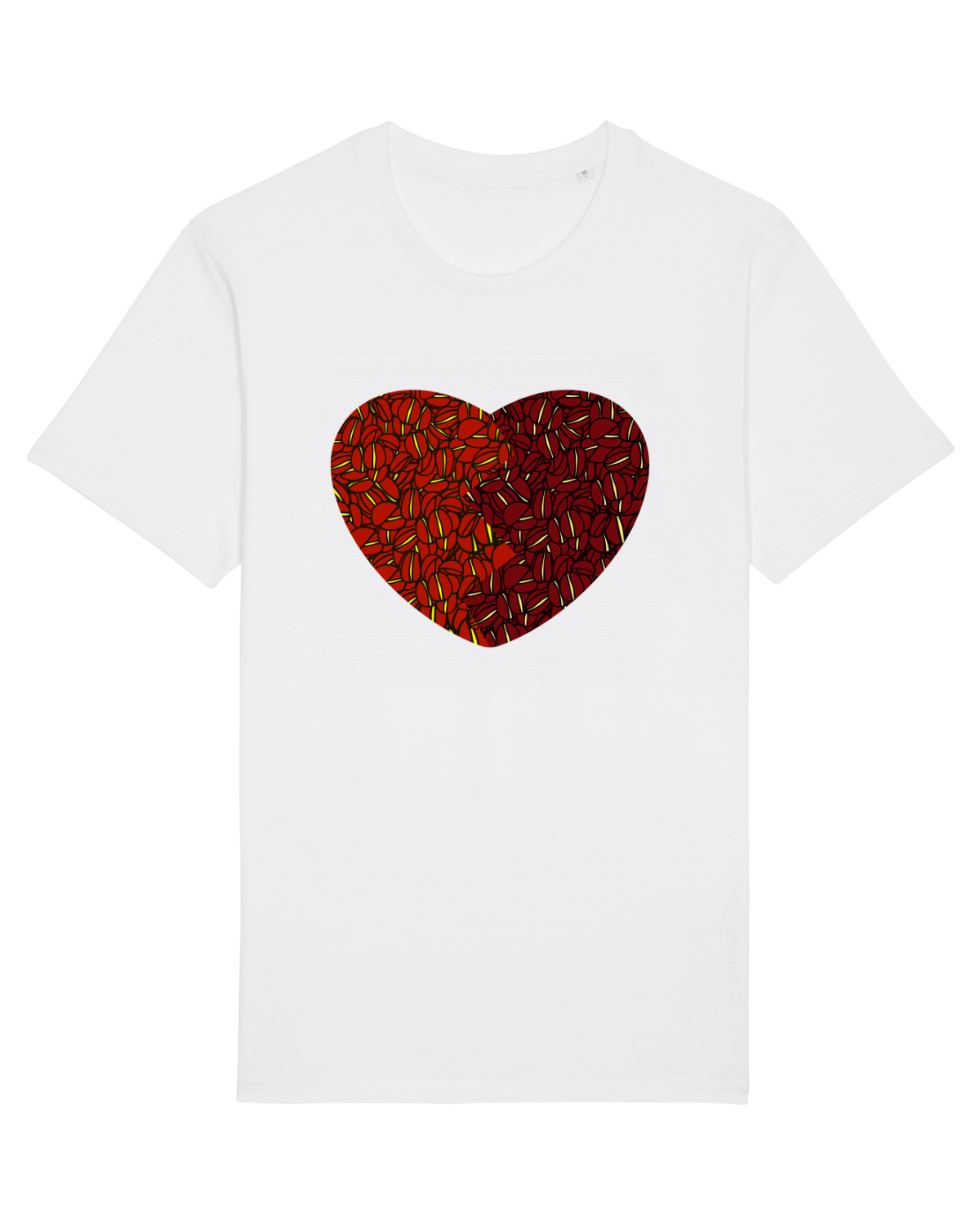 Tricou mânecă scurtă Unisex Rocker White