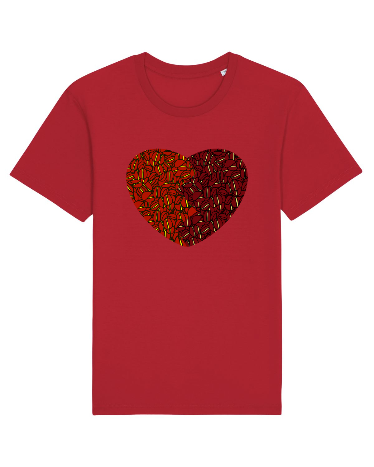 Tricou mânecă scurtă Unisex Rocker Red
