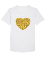 Coffee lovers Tricou mânecă scurtă guler larg Bărbat Skater
