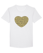 Coffee lovers Tricou mânecă scurtă guler larg Bărbat Skater