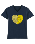 Coffee lovers Tricou mânecă scurtă guler V Bărbat Presenter