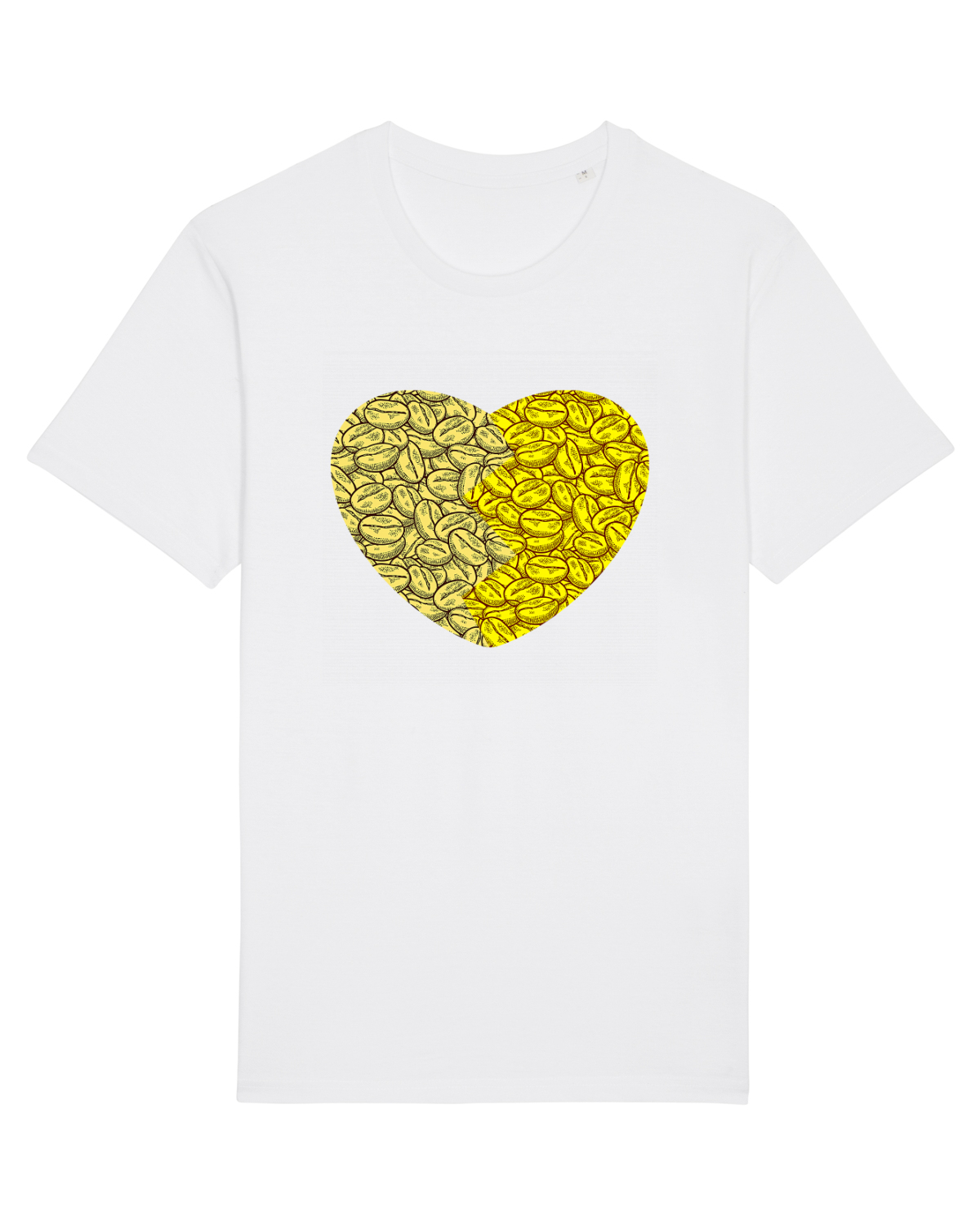 Tricou mânecă scurtă Unisex Rocker White