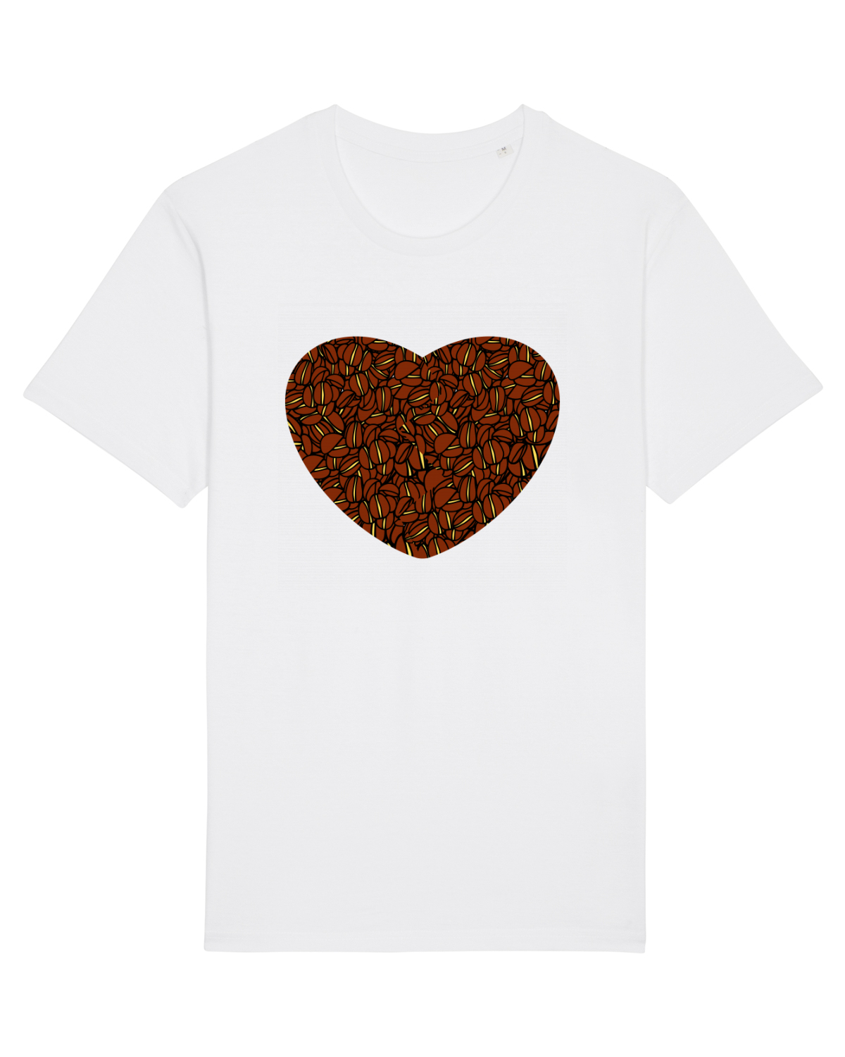 Tricou mânecă scurtă Unisex Rocker White