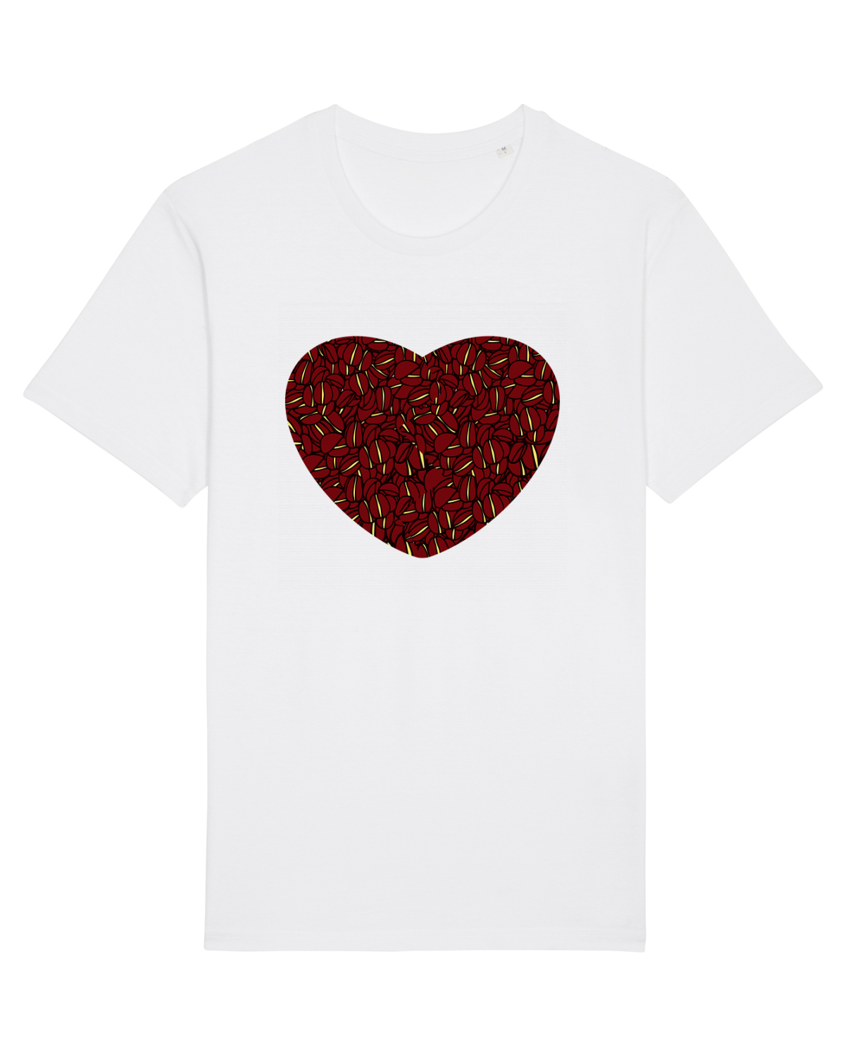 Tricou mânecă scurtă Unisex Rocker White