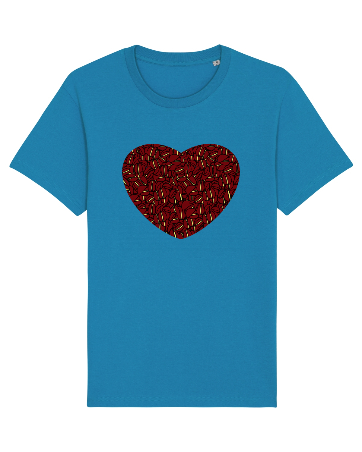 Tricou mânecă scurtă Unisex Rocker Azur