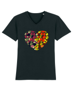 Coffee lovers Tricou mânecă scurtă guler V Bărbat Presenter