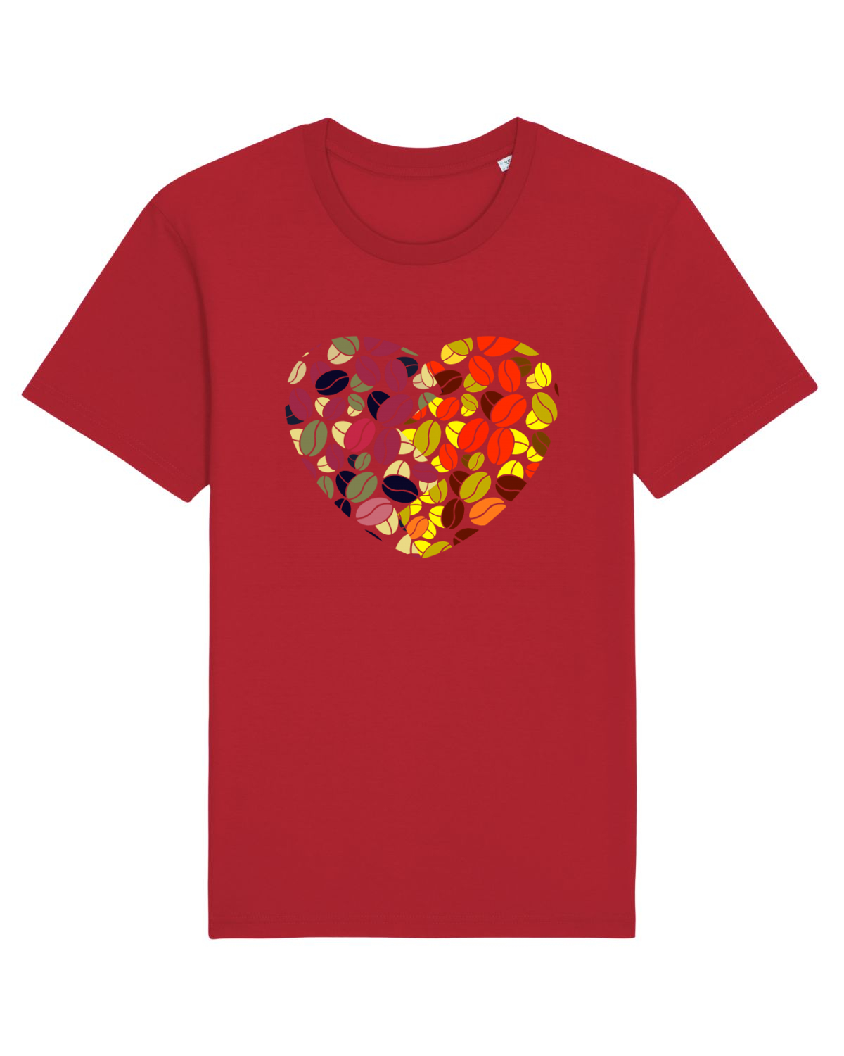 Tricou mânecă scurtă Unisex Rocker Red