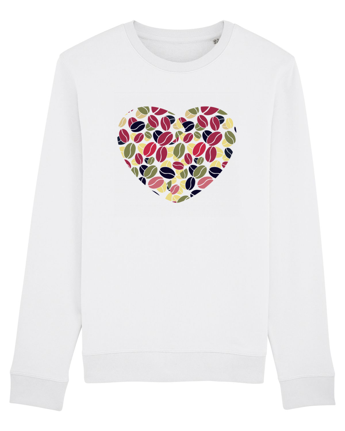 Bluză mânecă lungă Unisex Rise White