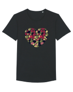 Coffee lovers Tricou mânecă scurtă guler larg Bărbat Skater