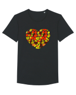 Coffee lovers Tricou mânecă scurtă guler larg Bărbat Skater