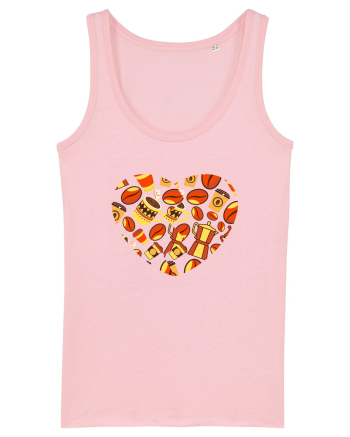 Coffee lovers Cotton Pink